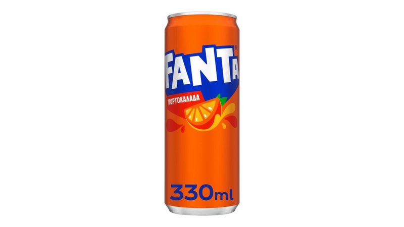 Fanta Πορτοκαλάδα 0.33 l