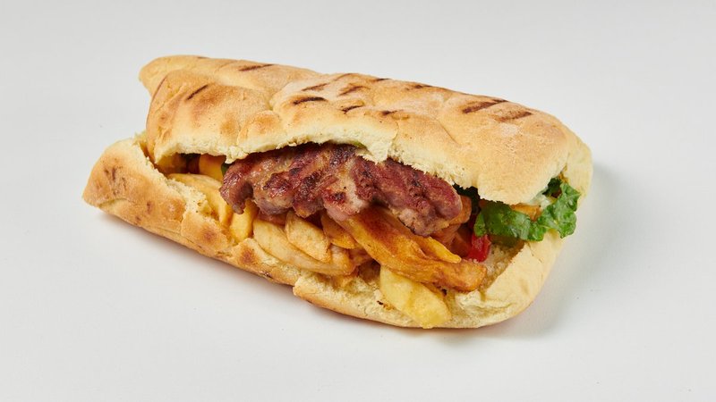 Σάντουιτς Χοιρινό Σουβλάκι